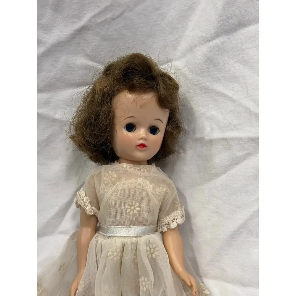 Vintage 1957 Vogue Jill Doll Brunette 10.5 Inch Dress GS